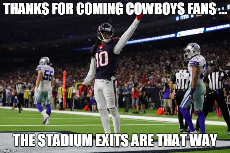 Memes celebrate the Texans' upset of the Chargers