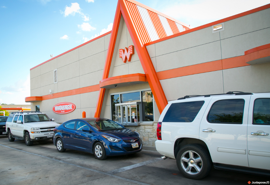 Whataburger's new 'Then & Now' feature shows the restaurant's