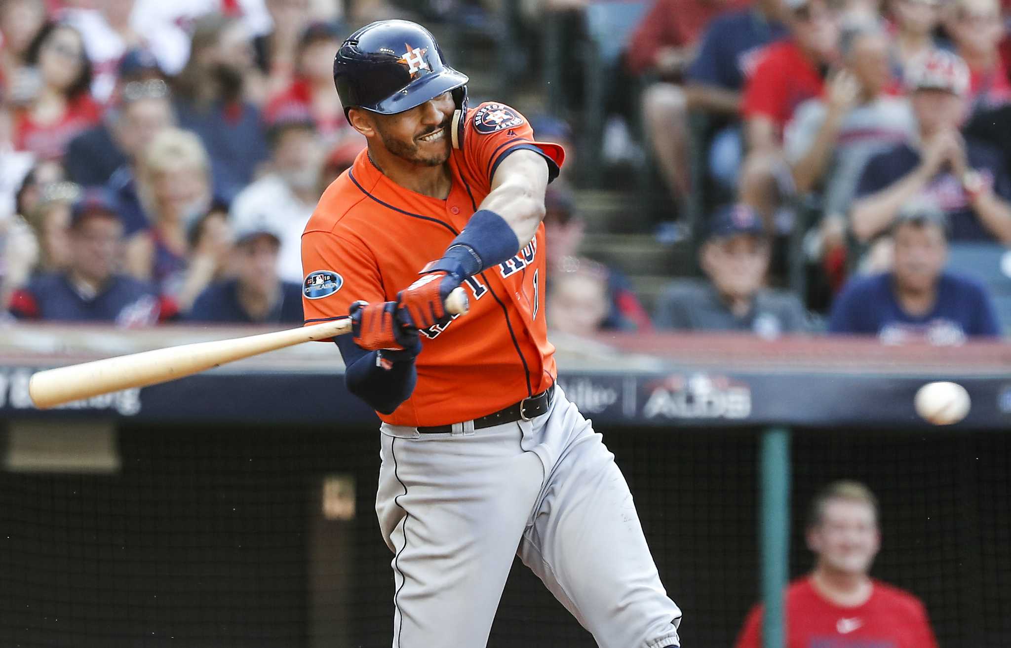 Astros' Correa settles in with Express