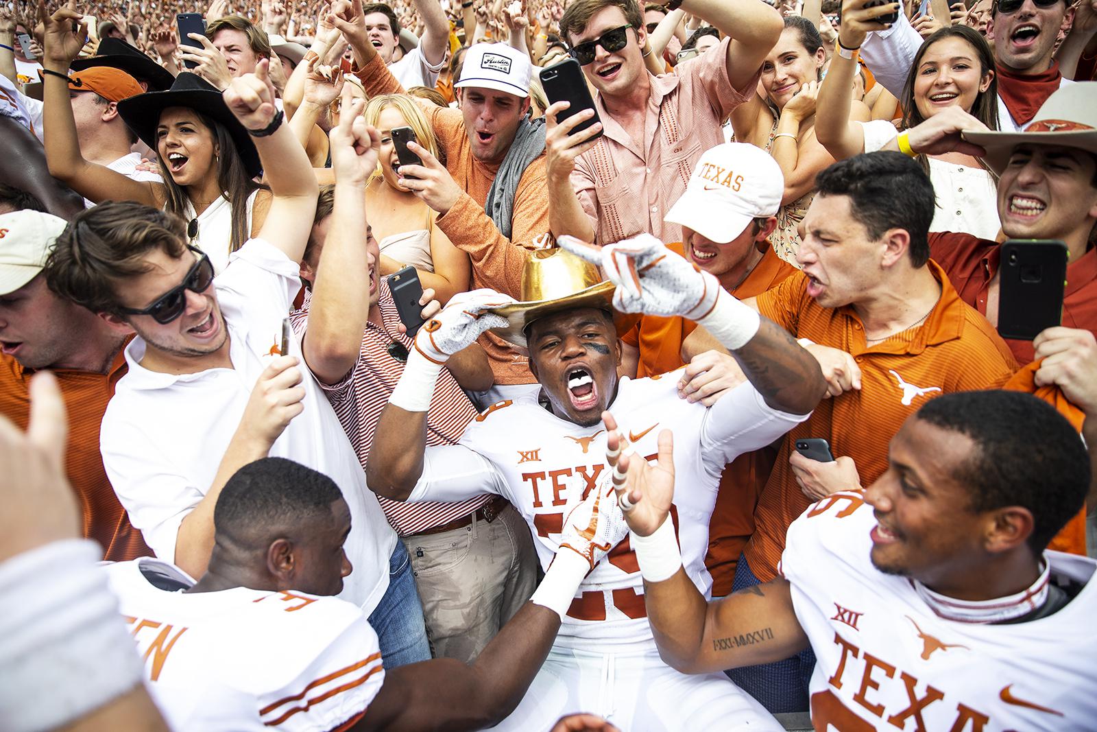 Back-and-forth between Longhorns, Sooners heating up as kickoff approaches