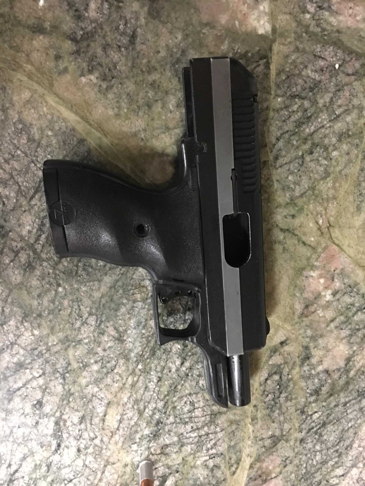 Gun stolen from South Carolina recovered in Bpt motor vehicle stop