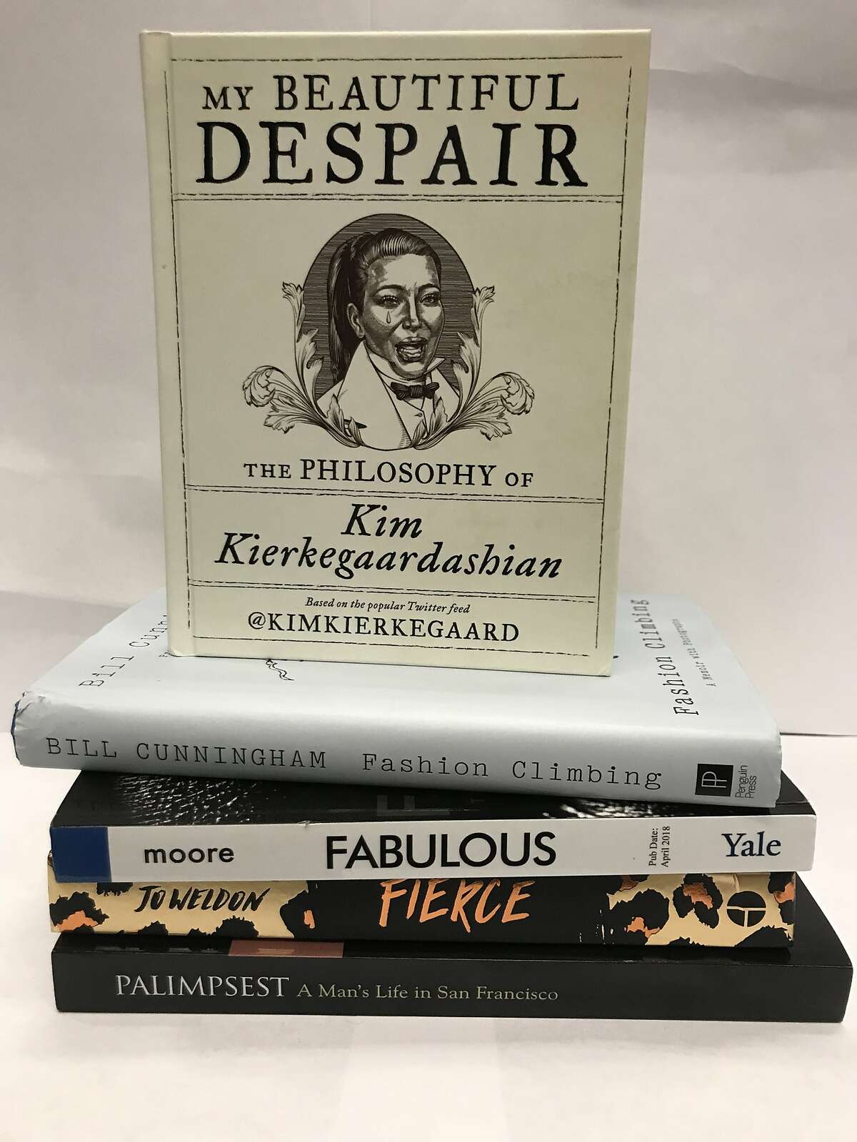 Style's picks for fall 2018 reading include "Fabulous," "Fashion Climbing," "Fierce," "My Beautiful Despair" and "Palimpsest."