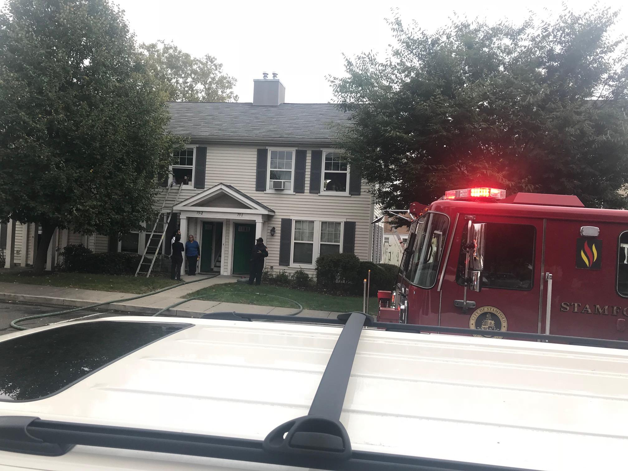 Kitchen fire displaces Stamford residents