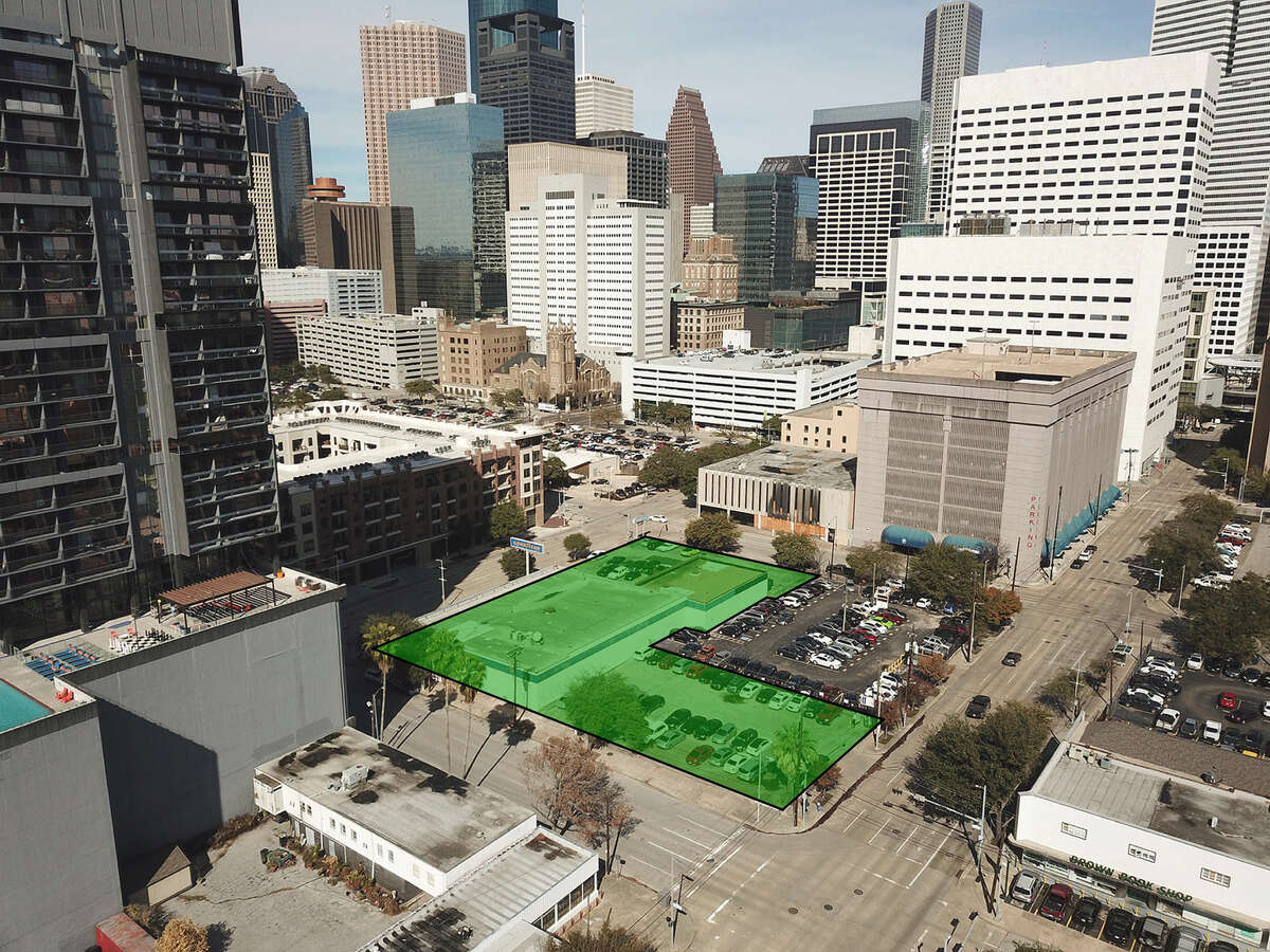 Site of the proposed "Southern Downtown Park."