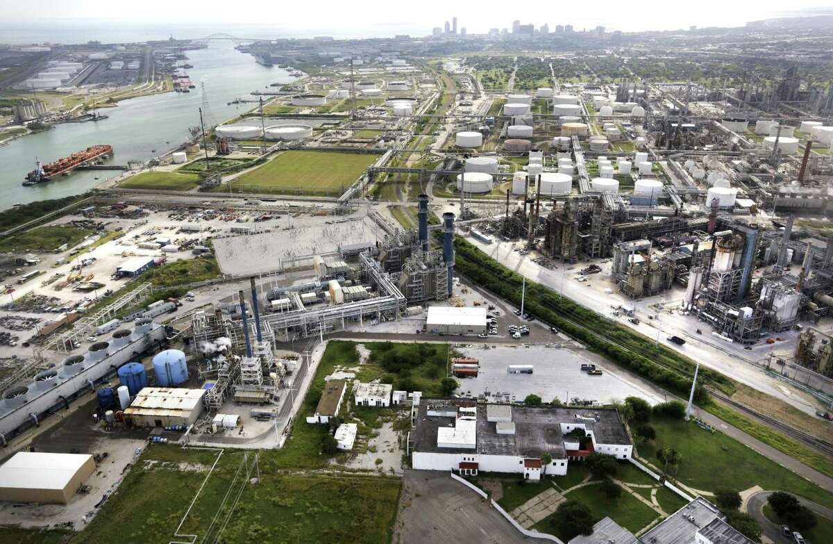 Refineries in Corpus Christi. Texas oil and gas drillers are pumping more crude than ever, and some financial firms think the increasing production will lead to a large increase of crude oil exports out of the U.S.