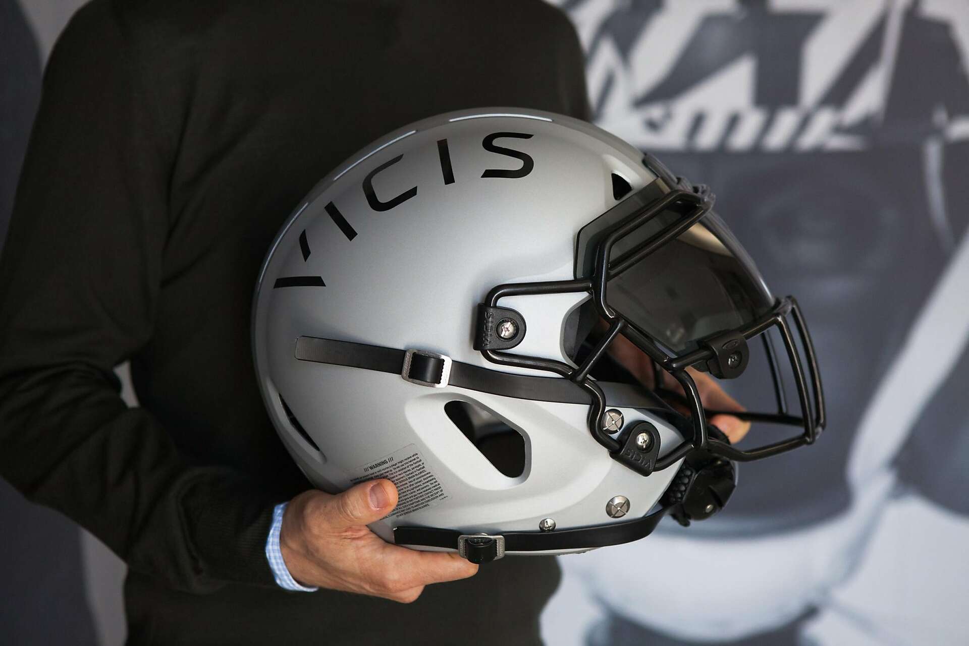 Innovation produces football's helmet of the future Innovation produces football's helmet of the future