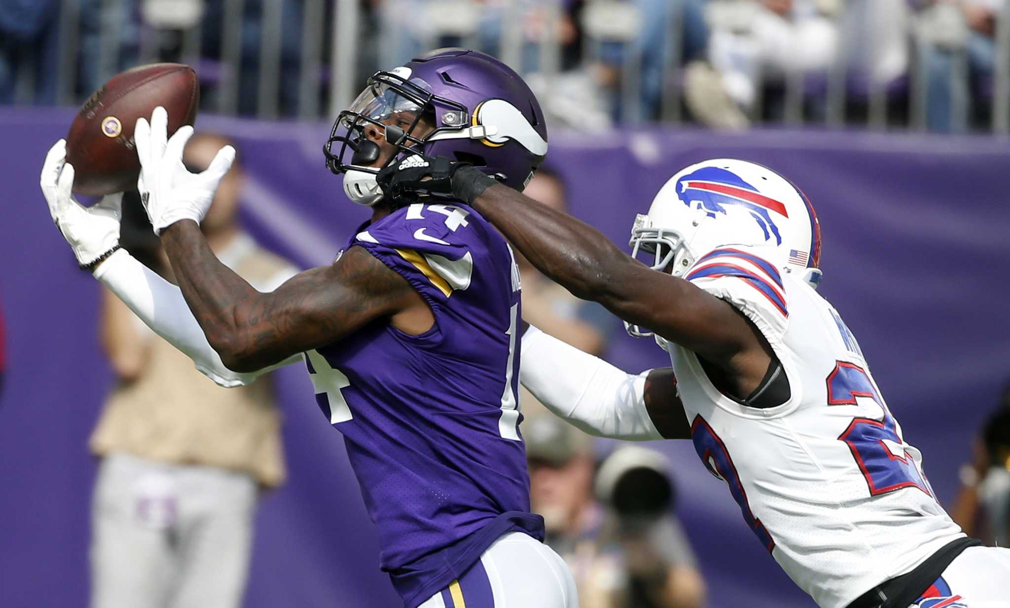 Buffalo Bills Run up the Score on Vikings Week After Vontae Davis Quit