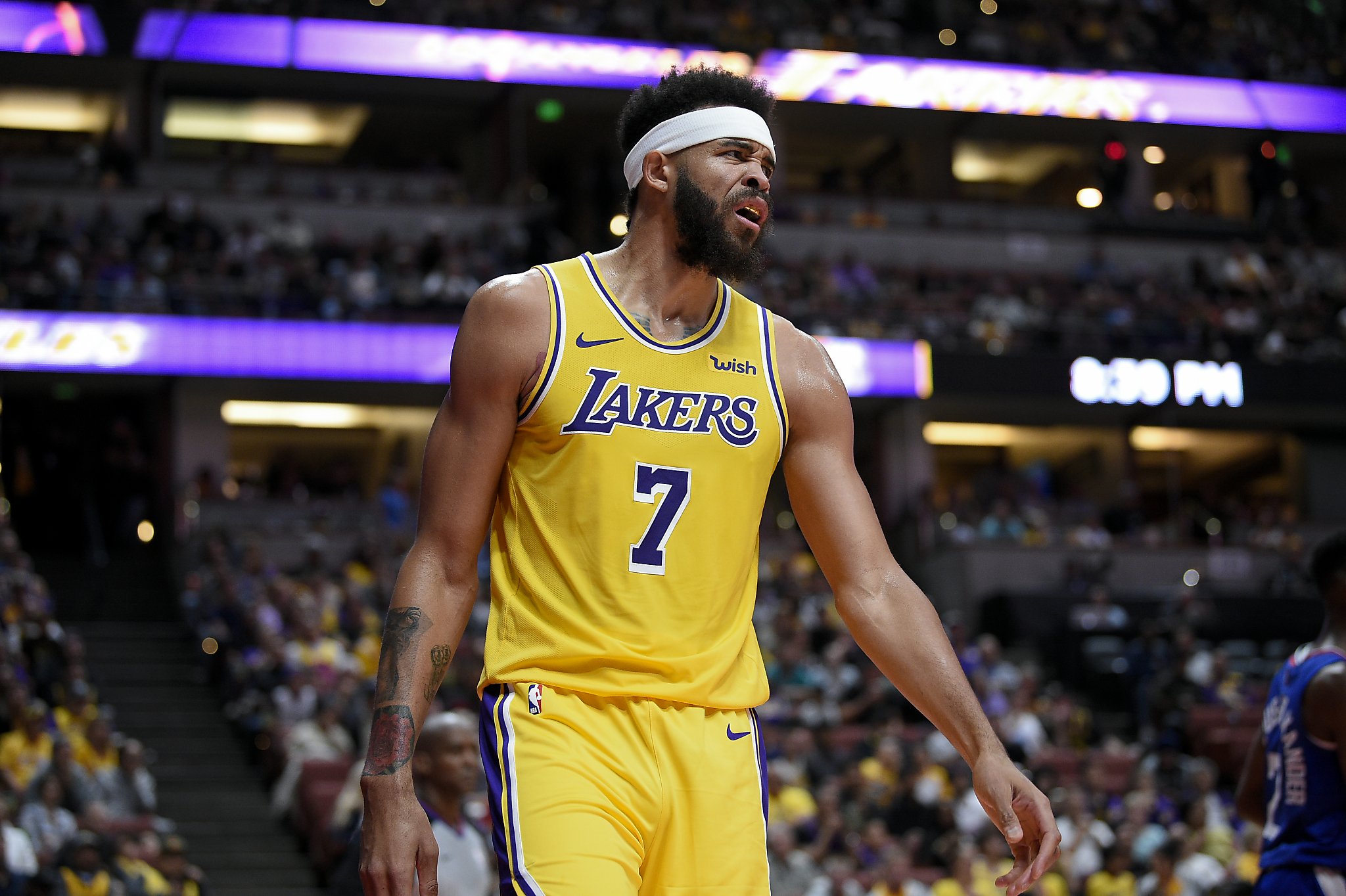 Warriors happy to see JaVale McGee in expanded role with Lakers