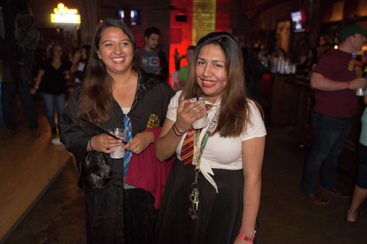 The Rock Box's dance floor was transformed into Hogwarts Wednesday night, Oct. 10, 2018, for Wizard Fest - A Harry Potter Party.