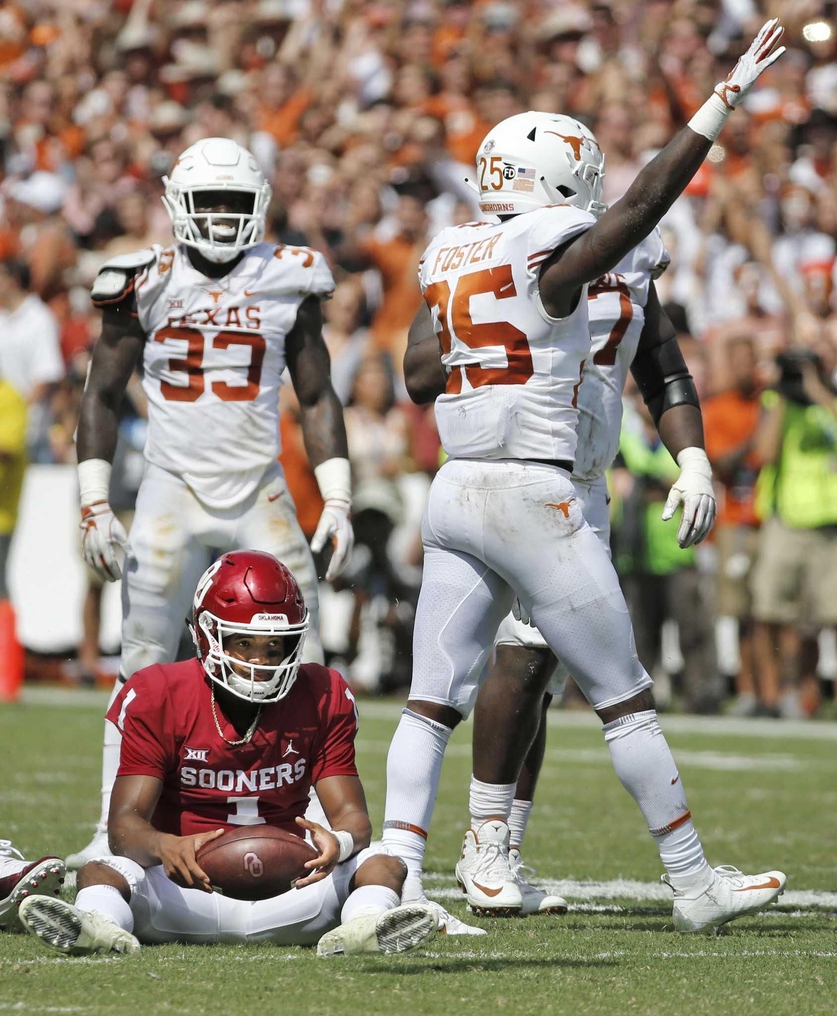 Slowing down Oklahoma QB Kyler Murray will be a difficult task for the  Texas defense - Burnt Orange Nation