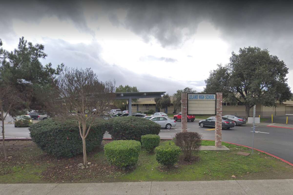 Leland High School in San Jose is one of nine sites (eight schools and one district office) being considered in a preliminary proposal to build affordable housing for teachers.