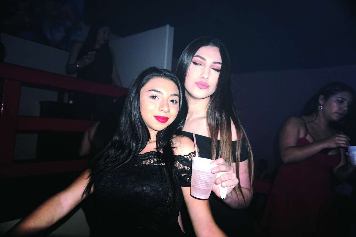Elena Mendez and Angela Alvarado at Club Vibe Friday, October 12, 2018