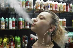 The number of Connecticut high school students who used vaping products, such as e-cigarettes, doubled from 2015 to 2017, according to a new study released by the state Department of Public Health.