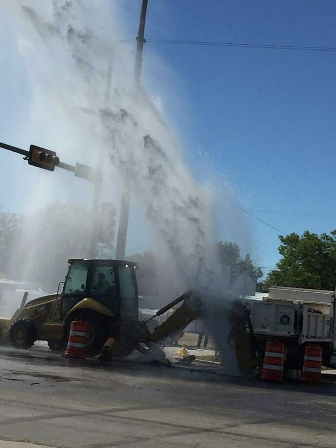 busted water main