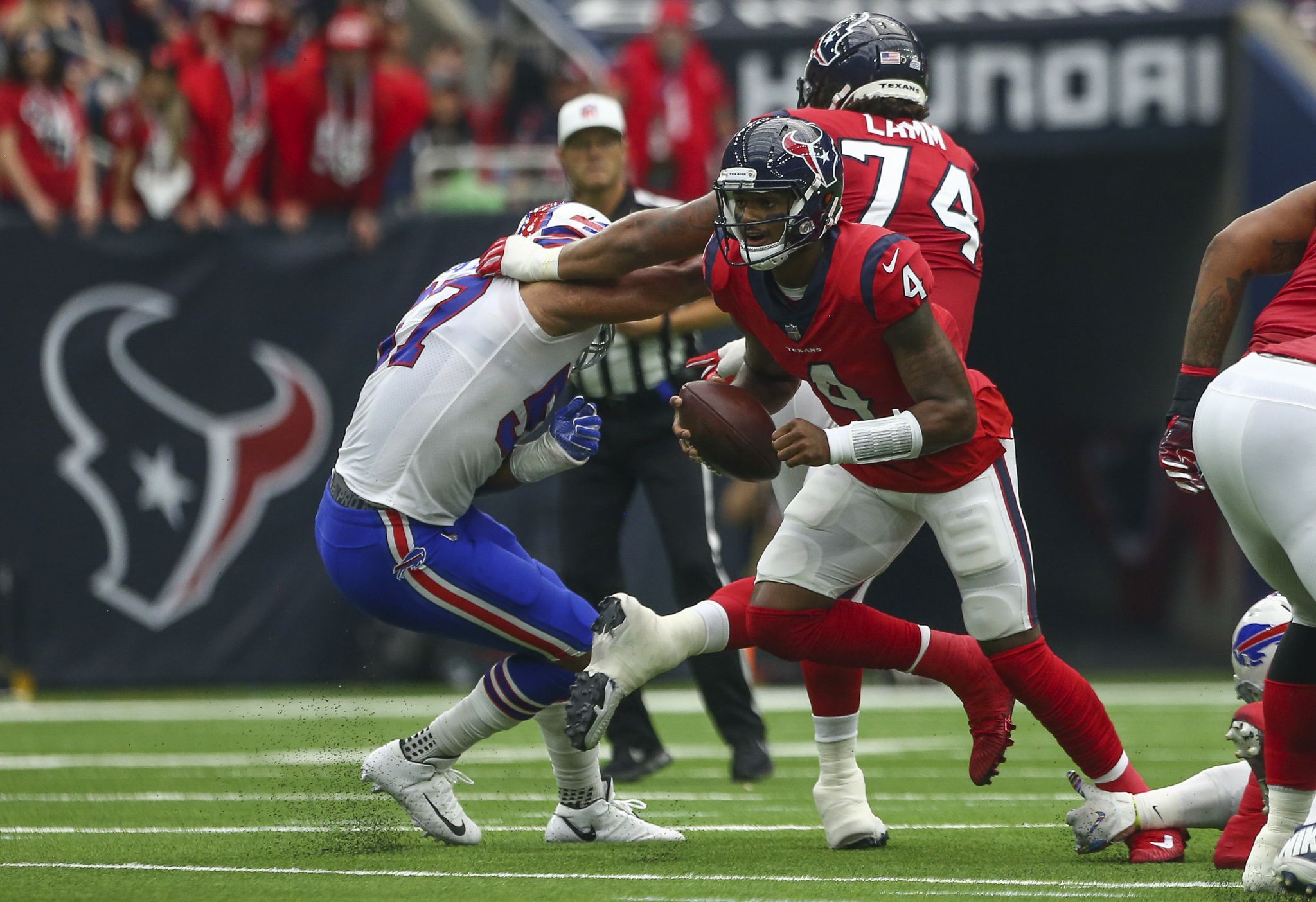 Bills on Texans' Deshaun Watson: 'Straw that stirs the drink