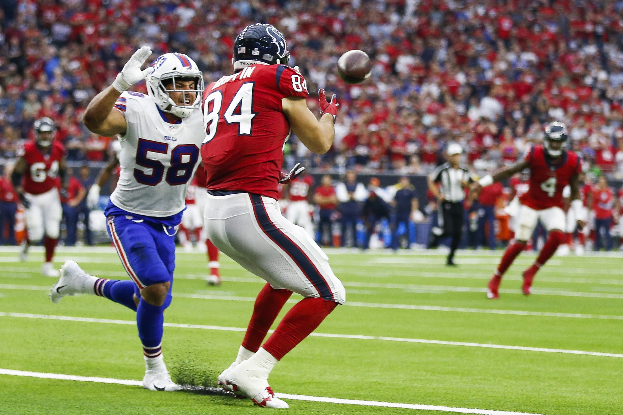 Texans' tight ends minimally involved in offense