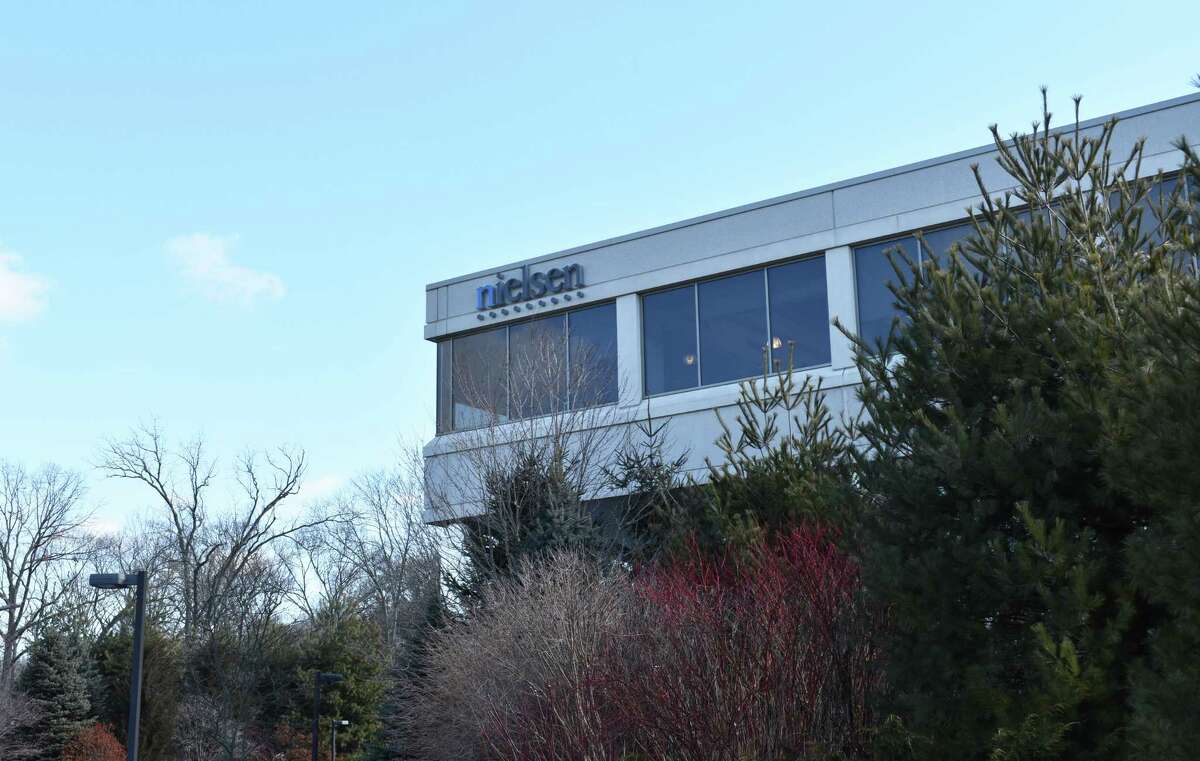 The corporate offices of Nielsen Holdings at 40 Danbury Road in Wilton, Conn., which the company shares with Louis Dreyfus and TD Bank.