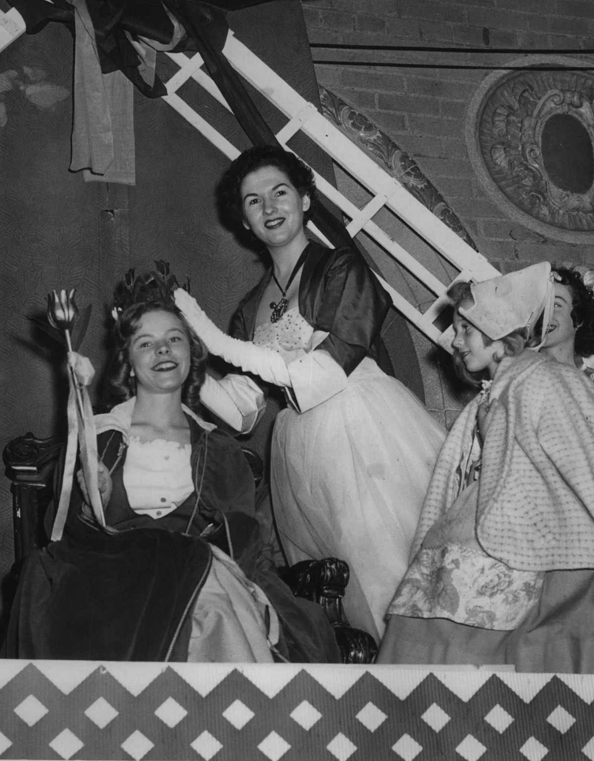 1954: Lois Tewell crowned as Albany Tulip Queen. May 13, 1954 (Times Union Archive)