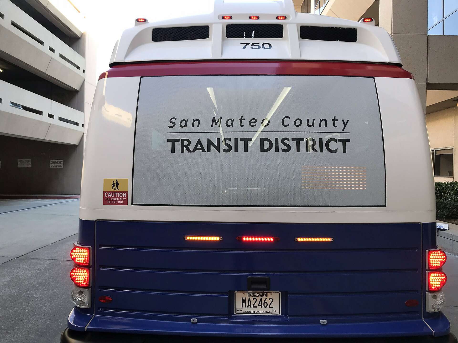 SamTrans prepares to roll out 10 electric buses in fleet-replacement program