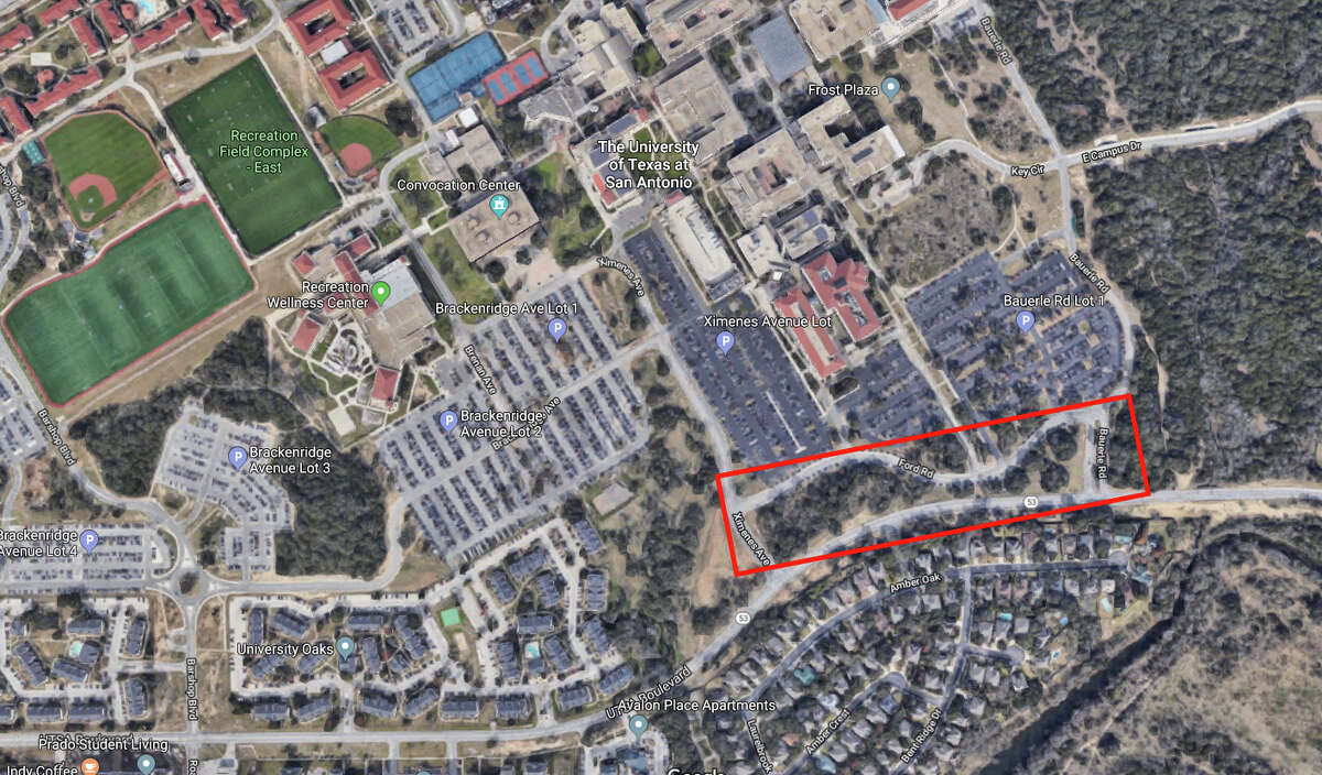 The Roadrunner Village is expected to be built on 20 acres the university owns along UTSA Boulevard between Ximenes and Bauerle. Officials envision casual dining, a grocery store and entertainment venues in the village.