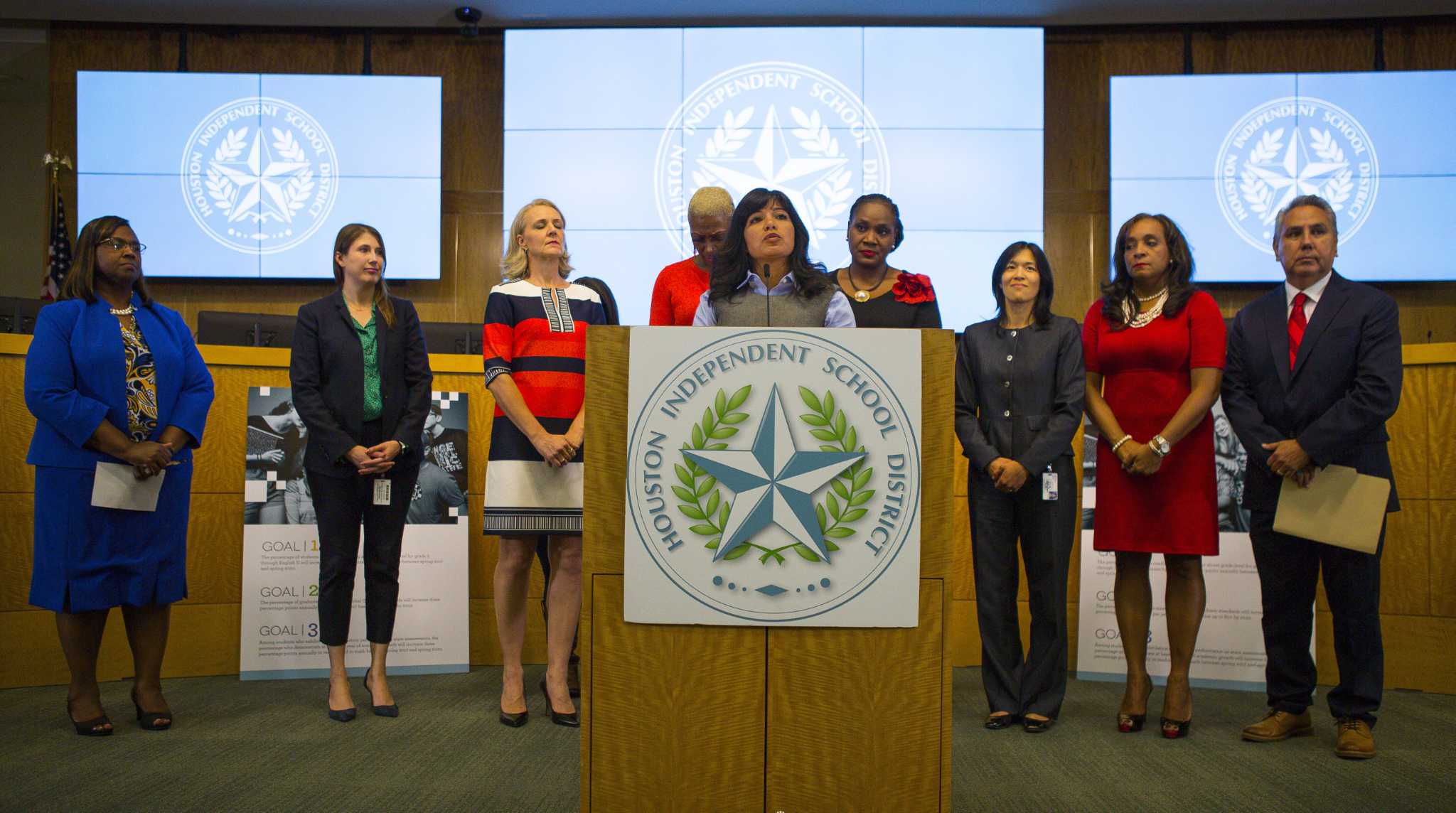 State conservator orders HISD to suspend superintendent search