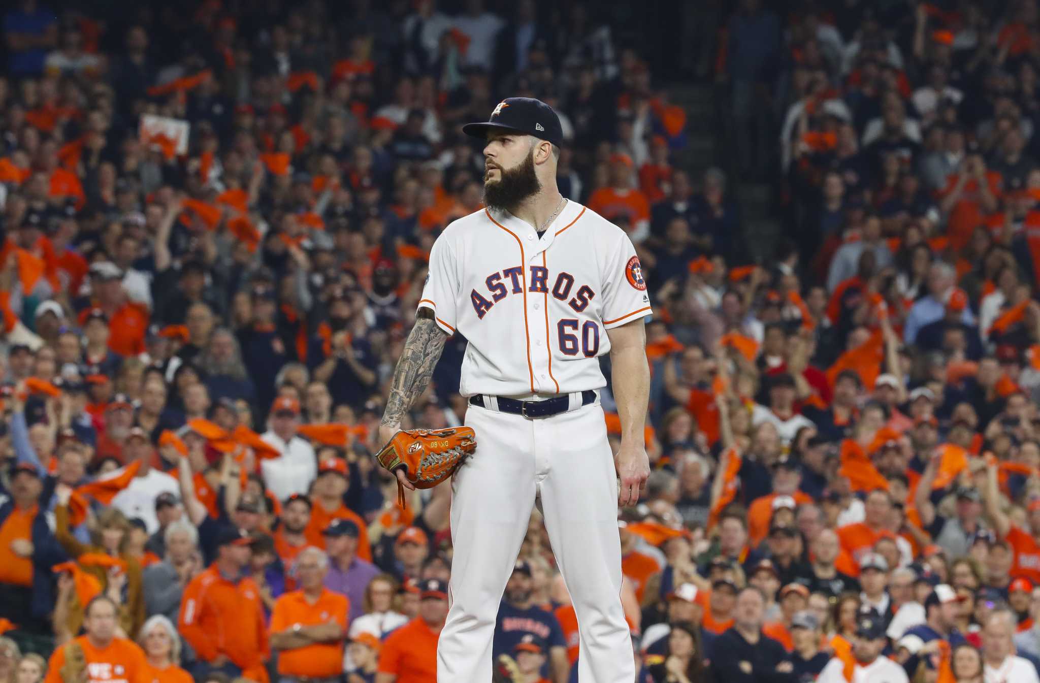 Six Houston Astros Declared Free Agents Following 2022 World