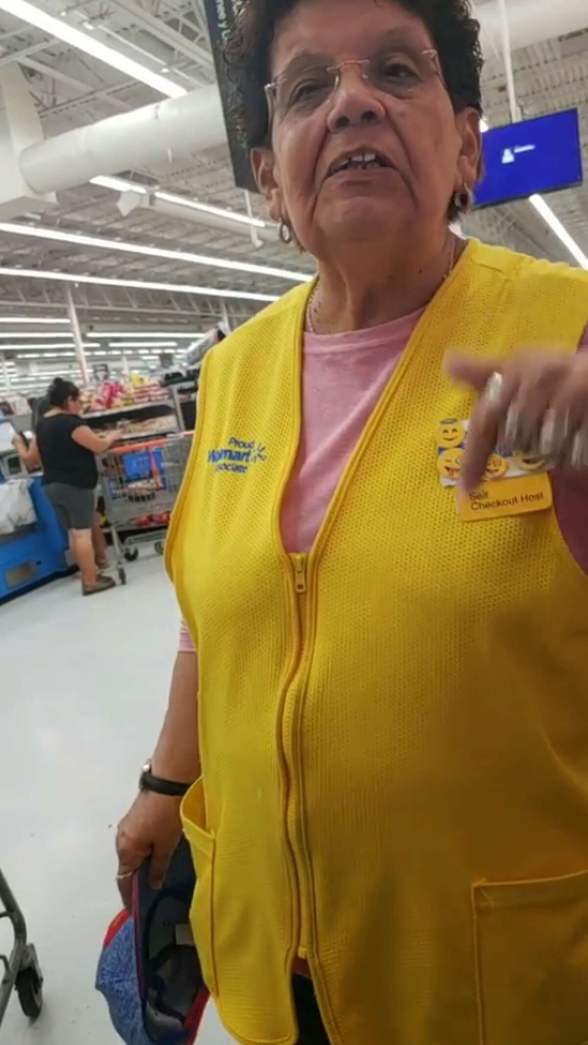 A Houston man said a Walmart employee told him to speak English.