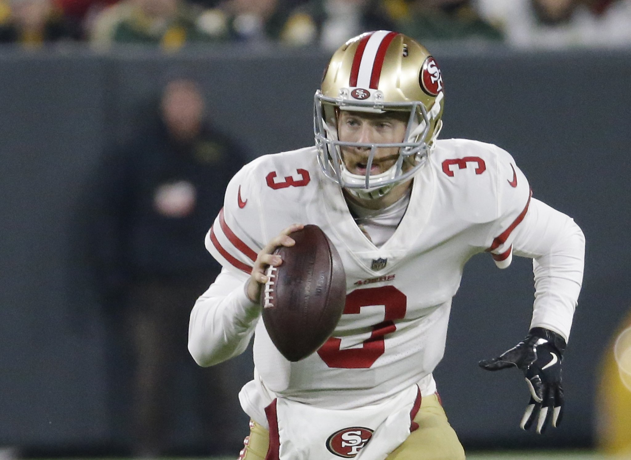 Kyle Shanahan unconcerned with Jimmy Garoppolo calling 49ers' QB