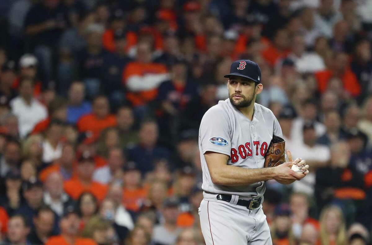 Red Sox pitcher Nathan Eovaldi, an Alvin native, has little love lost for  Astros