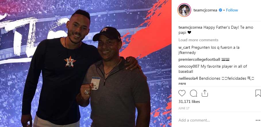 Astros' Carlos Correa and Daniella Rodriguez announce wedding date