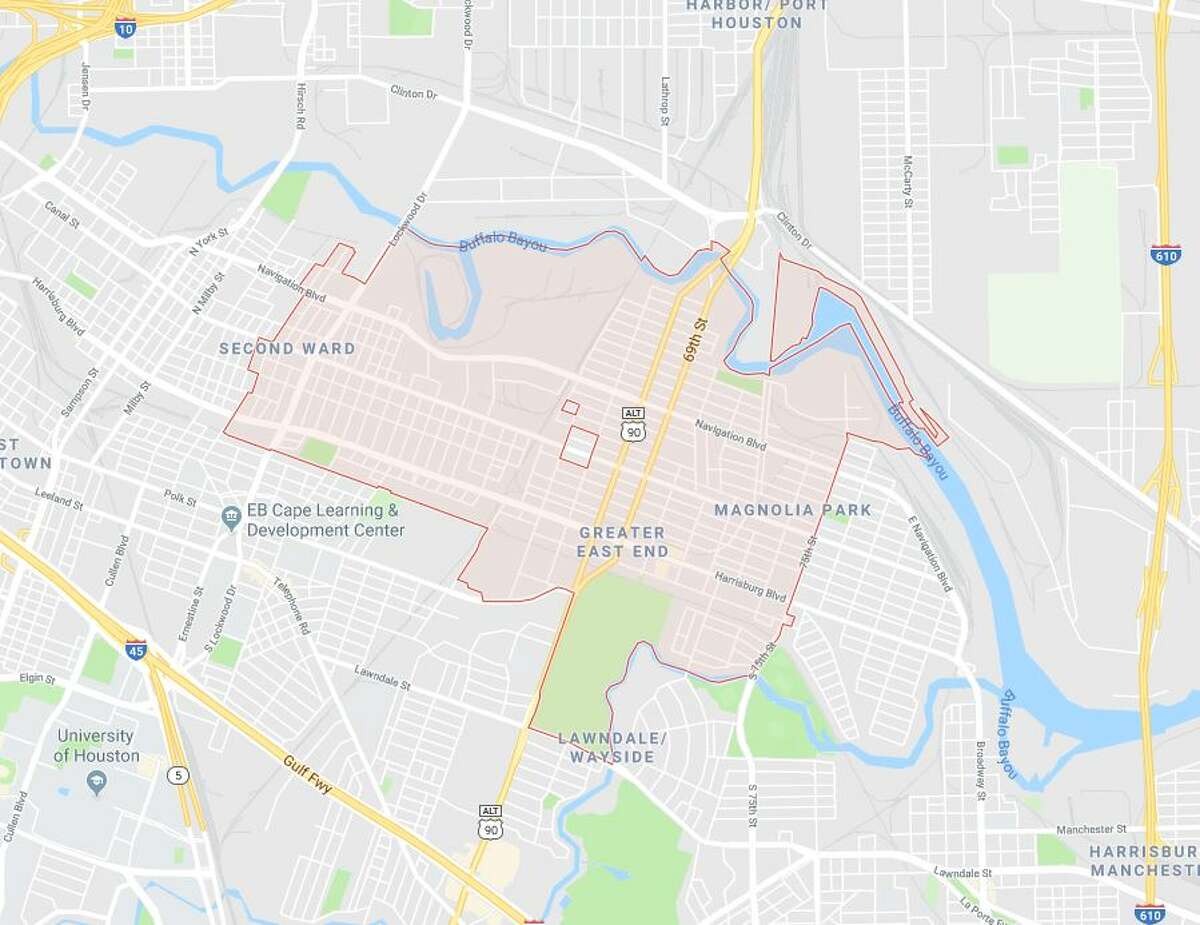 Houston Neighborhoods With The Most Registered Sex Offenders 0804