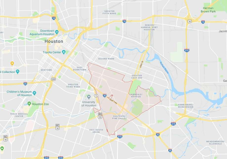 Houston Neighborhoods With The Most Registered Sex