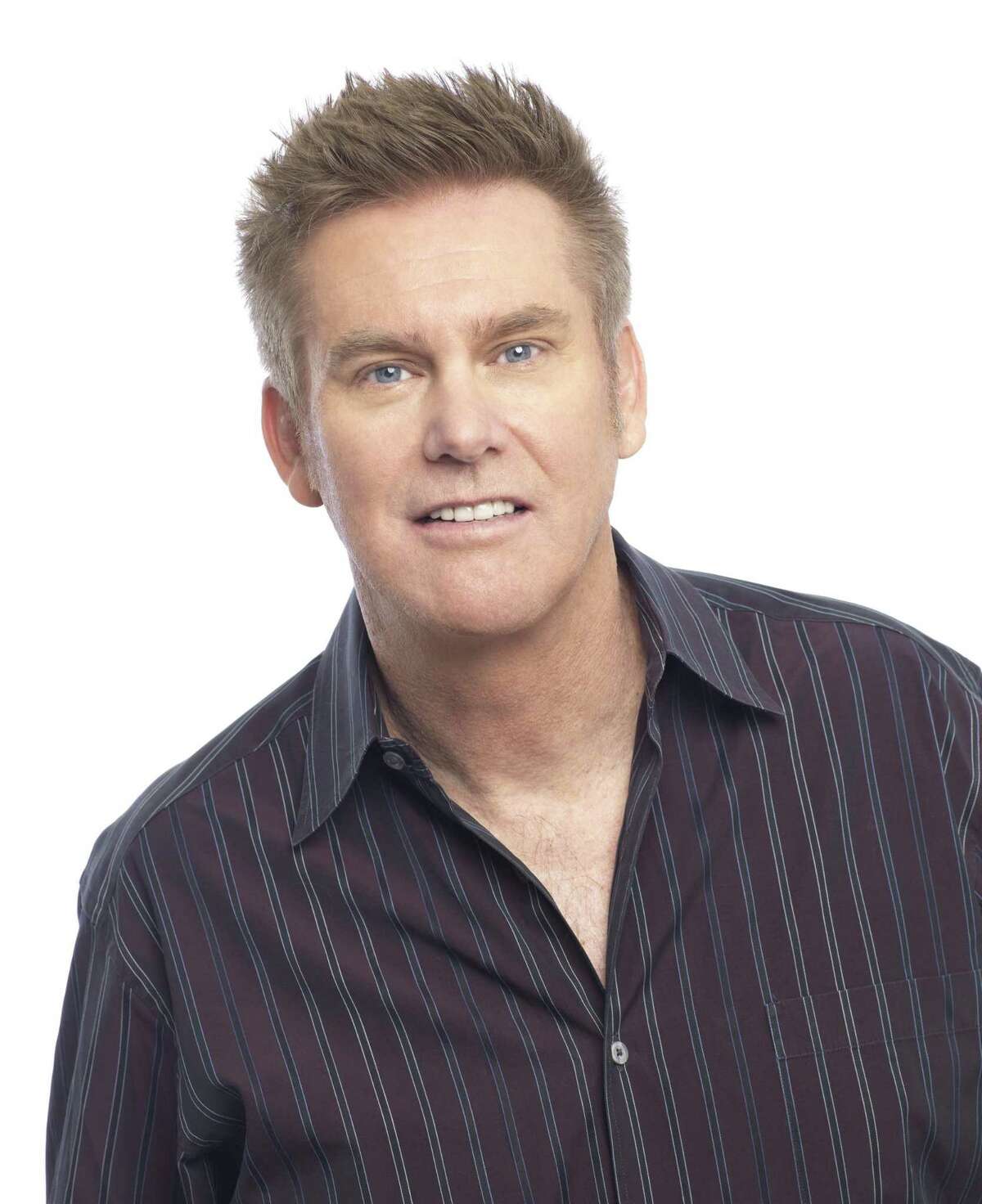 Brian Regan performs his comedy act at the Warner Theatre on Thursday night.