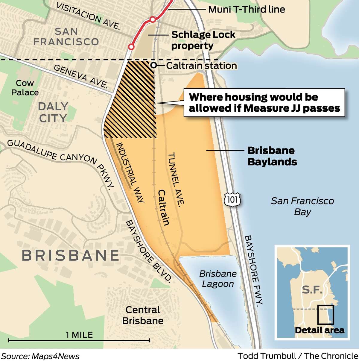 Brisbane voters making tough choices on housing with Baylands project