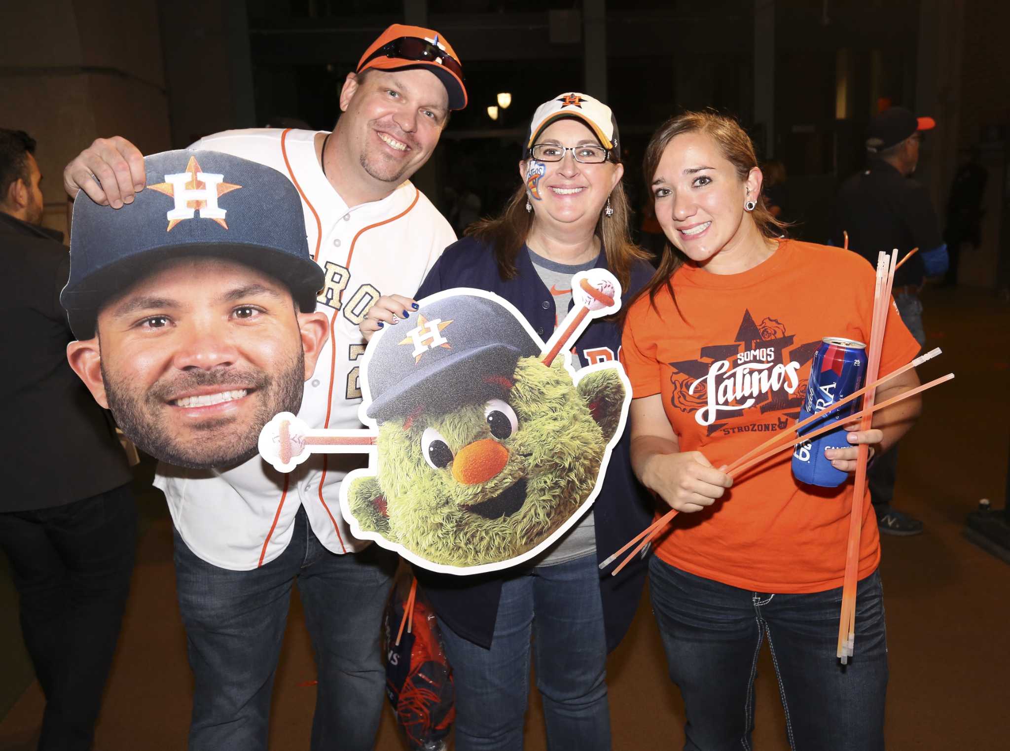 Check out fans at Game 4 of Astros-Red Sox series