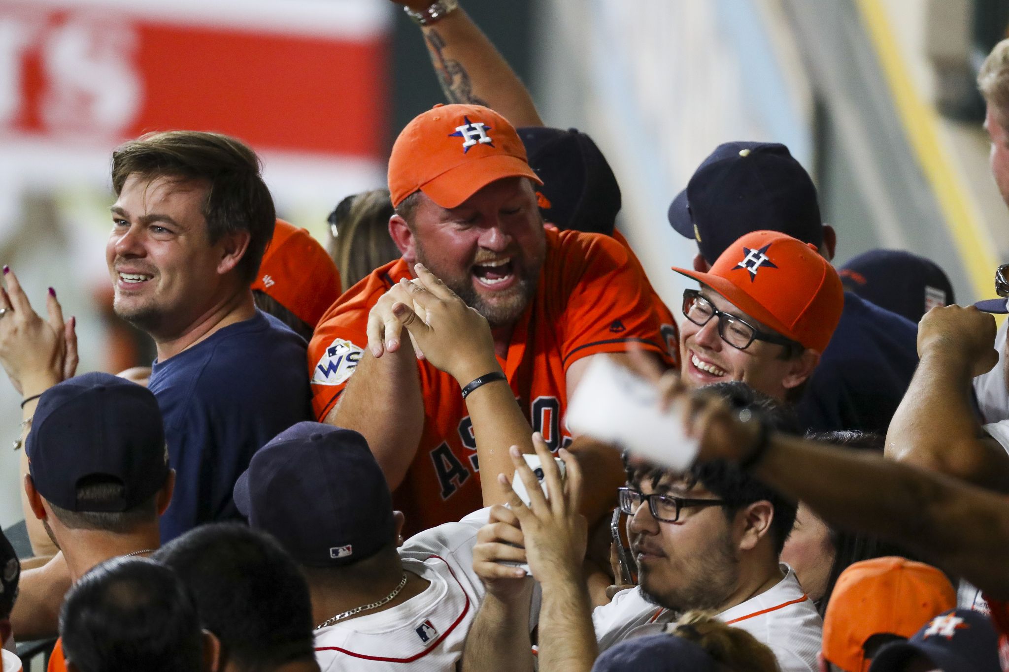 Check out fans at Game 4 of Astros-Red Sox series