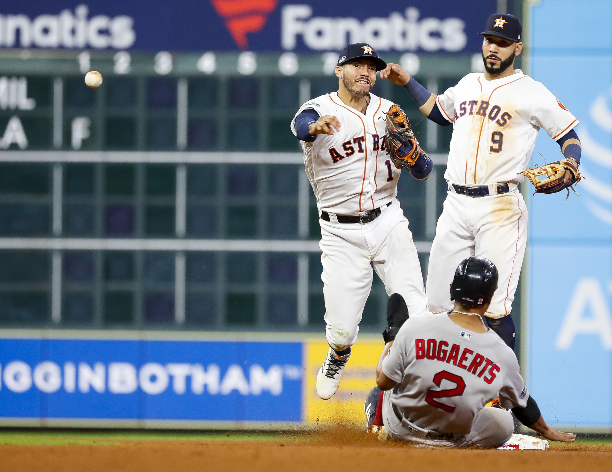 Fan interference wipes out possible homer for Altuve in ALCS