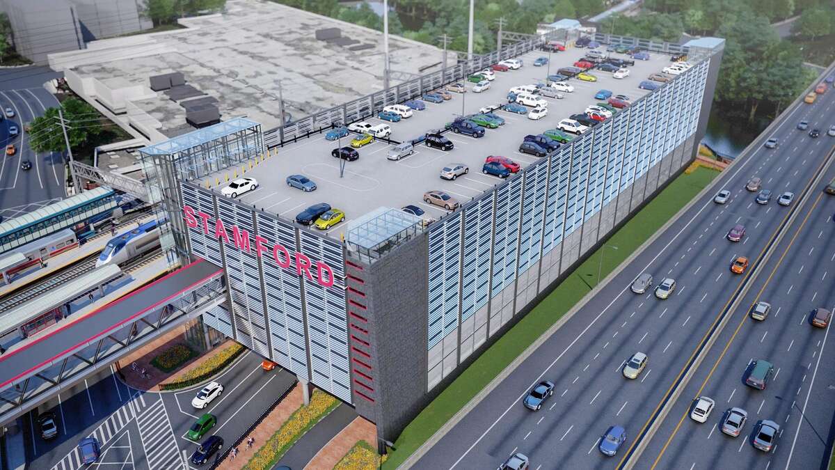 Old questions for Stamford's new train station parking plan