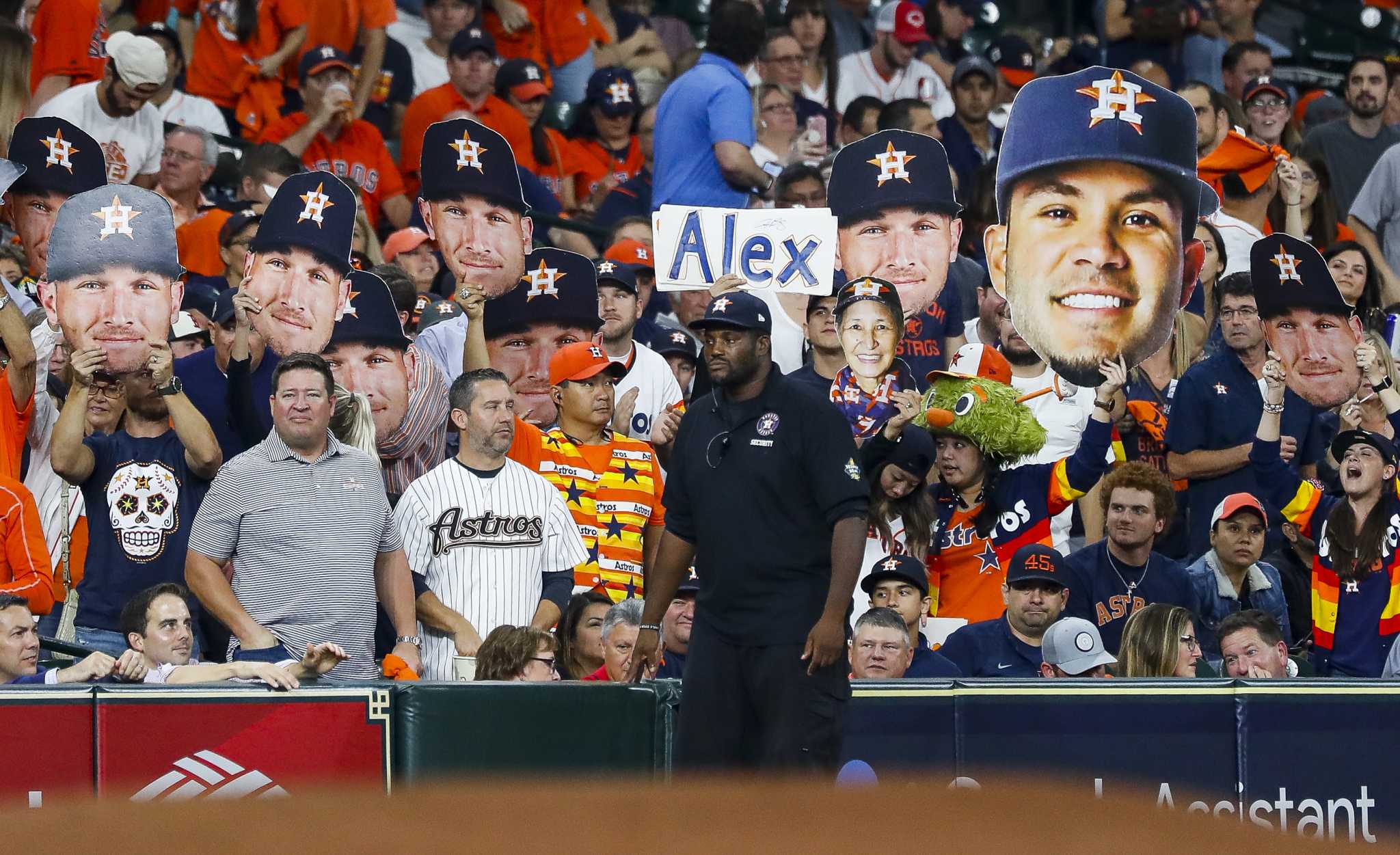 Fans try to rally Astros in Game 5 of ALCS