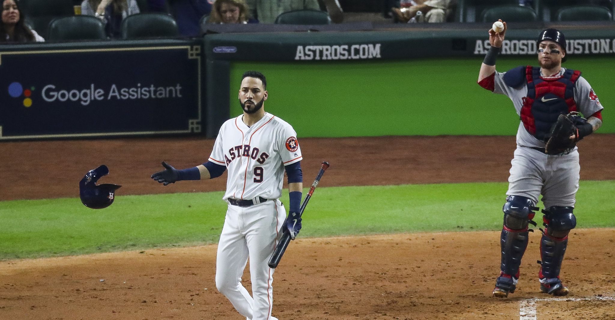 boston red sox versus houston astros score