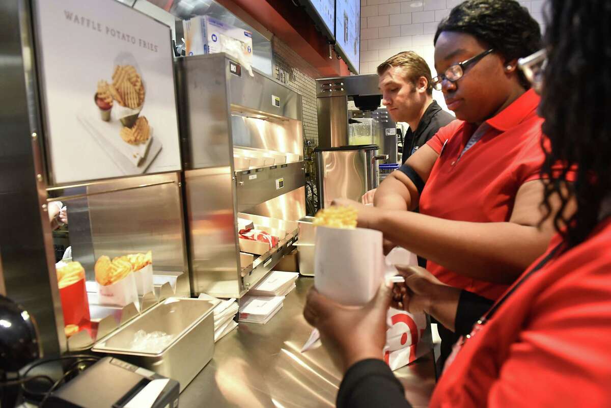 First Capital Region Chickfila opens at Albany airport