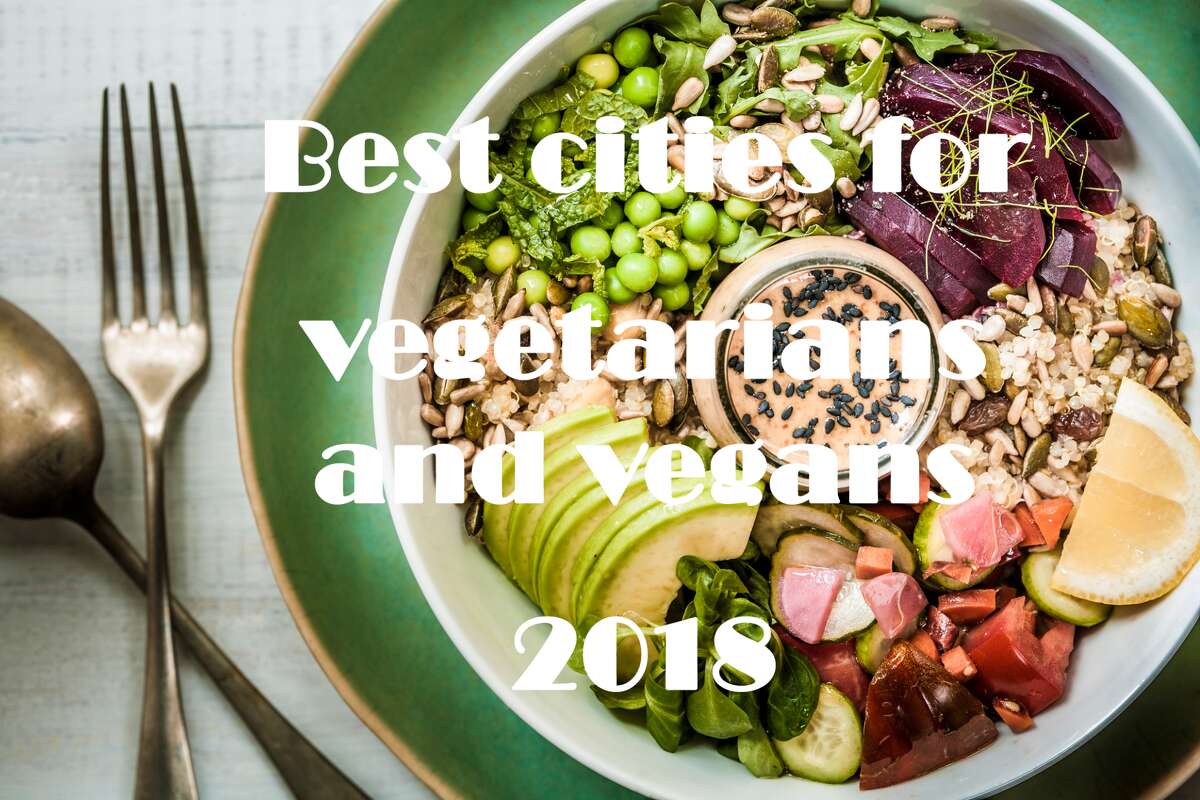 Click through the gallery to see the top 25 U.S. cities for vegetarians and vegans.