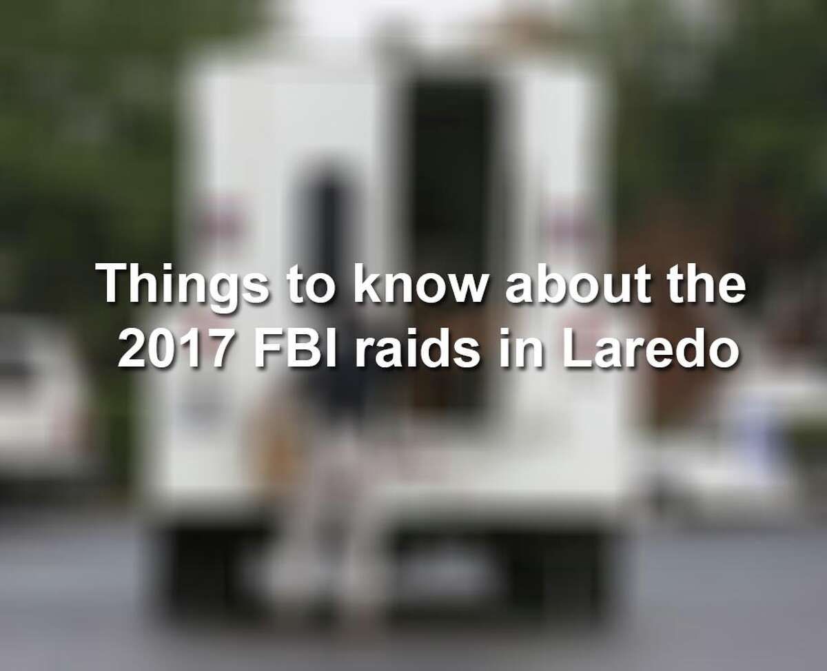 Keep clicking through the gallery to look back at the 2017 FBI raids in Laredo and across Texas.