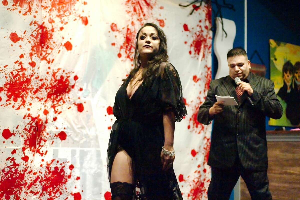 Galveston's first ever Vampire Pageant brought the Halloween spirit to the island Saturday night and raised funds for a center that helps domestic violence and sexual assault victims.