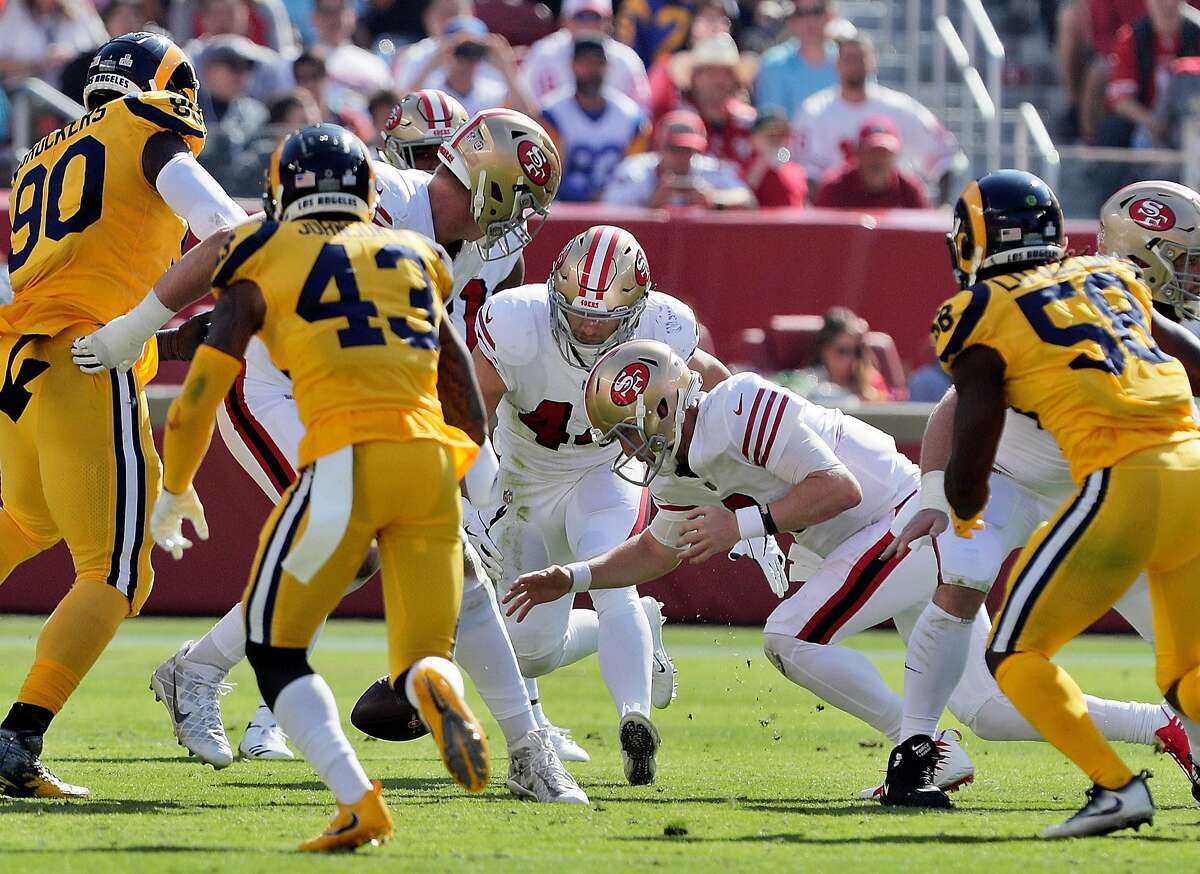 1965 LOS ANGELES RAMS vs SAN FRANCISCO 49ERS NFL FOOTBALL GAME