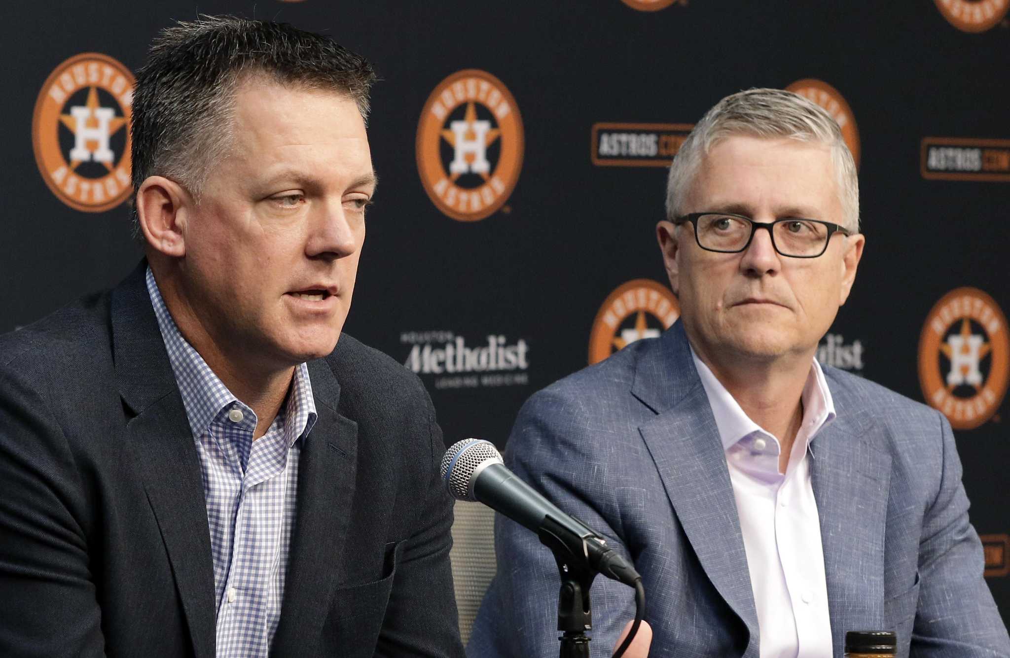 Hinch, Luhnow fired for Astros' sign stealing
