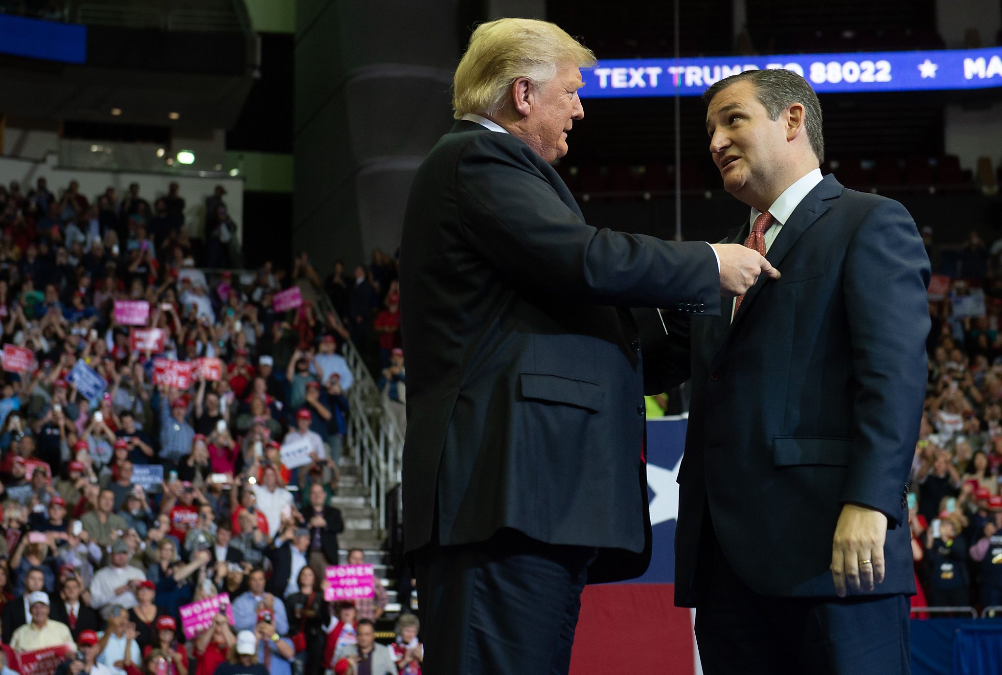 Donald Trump secures Ted Cruz endorsement after landslide Iowa win