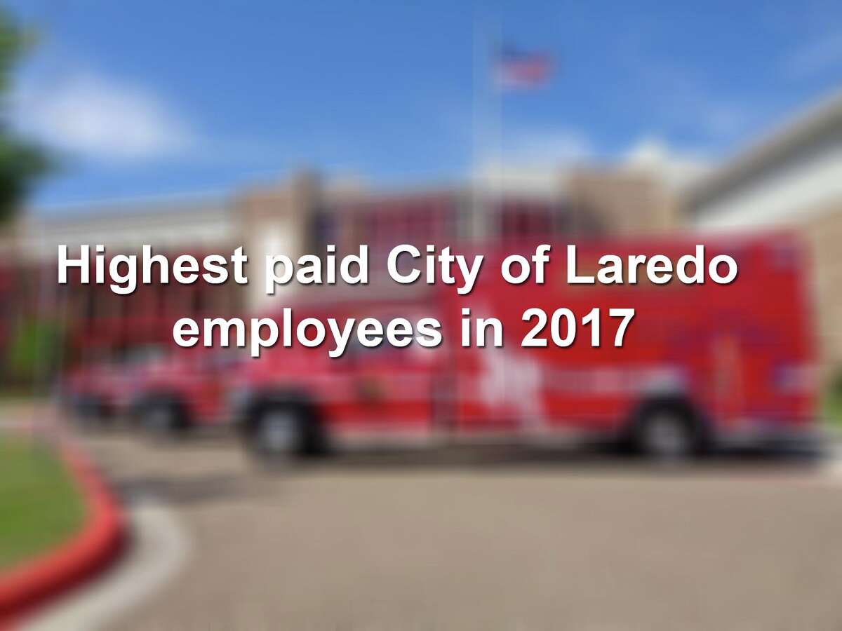 Keep scrolling to see the 30 highest paid city employees in Laredo, according to the most recent data.