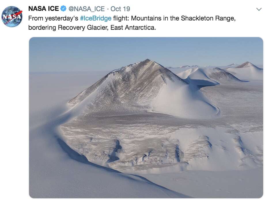 NASA's Operation IceBridge uses a fleet of planes to collect images of the Earth's polar ice and monitor how a changing climate is impacting impacting the thickness, location and accumulation of ice. Photo: NASA