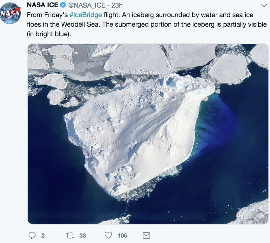 NASA's Operation IceBridge uses a fleet of planes to collect images of the Earth's polar ice and monitor how a changing climate is impacting impacting the thickness, location and accumulation of ice. Photo: NASA